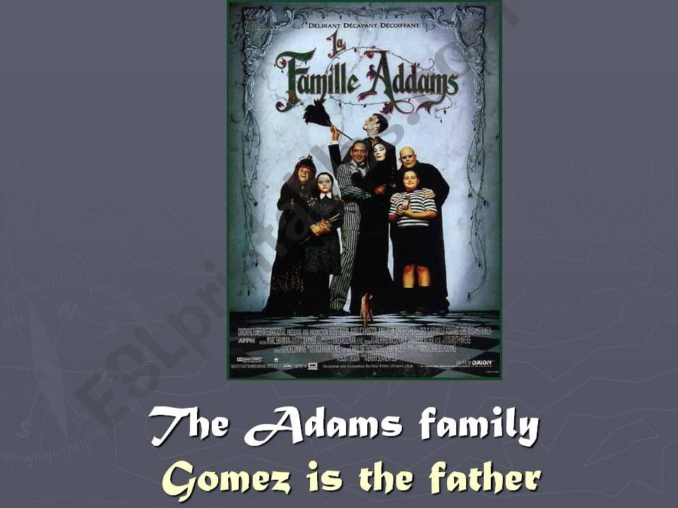 The Adams Family powerpoint
