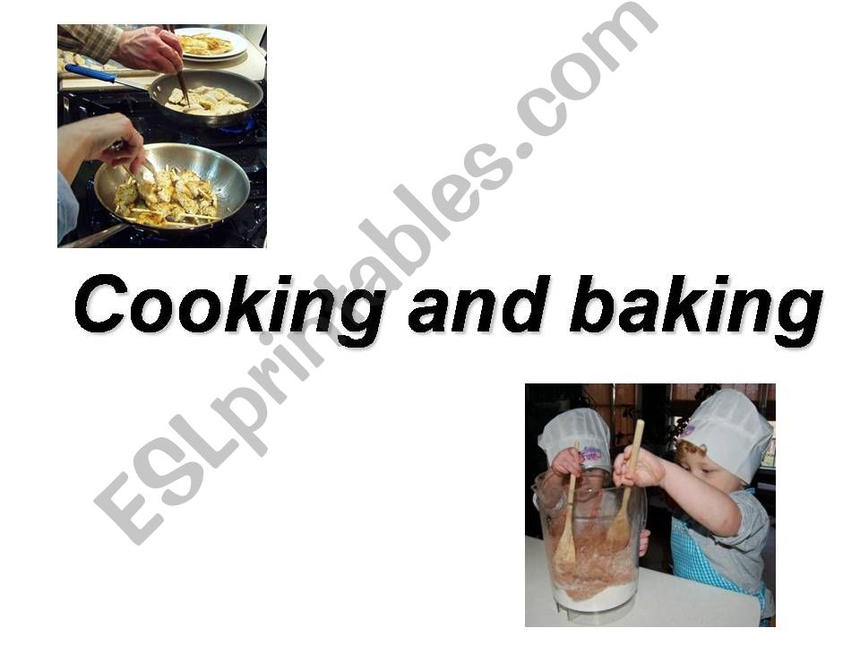 cooking vocabulary powerpoint