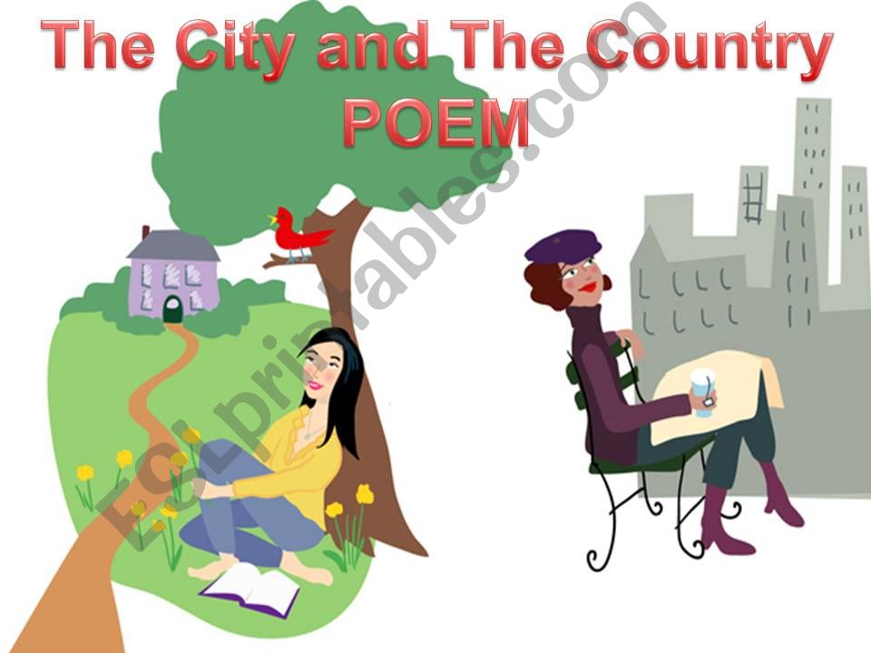 The Country and the City Poem powerpoint