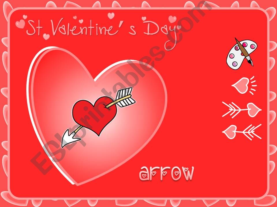 St Valentines Day vocabulary (3/3) *with sound*