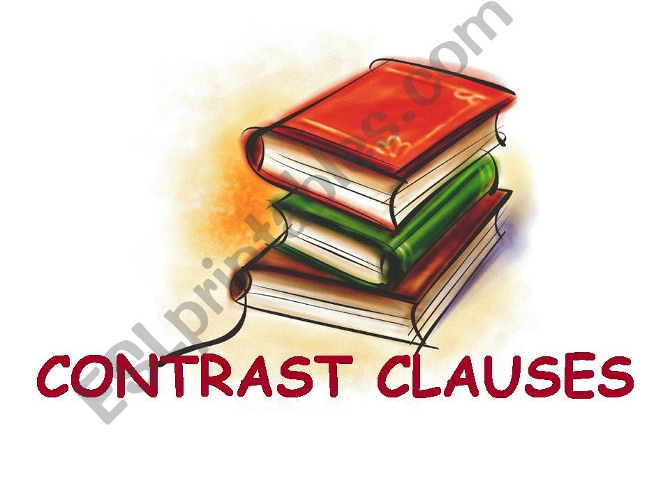 Contrast Clauses powerpoint