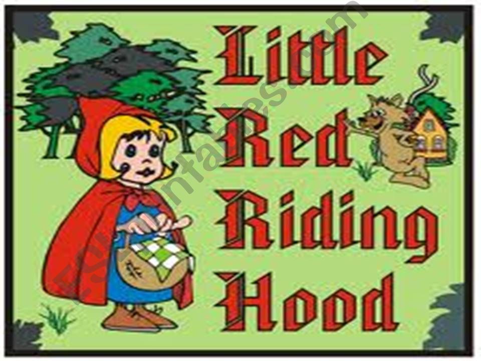 Little Red Riding Hood powerpoint