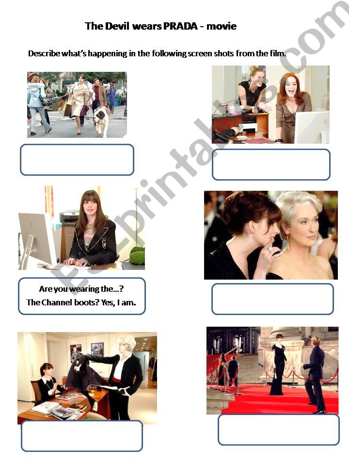 The Devil Wears Prada  powerpoint