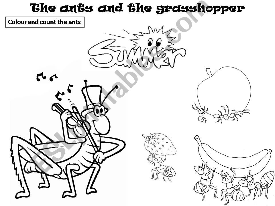 the ants and the grasshopper 1/4