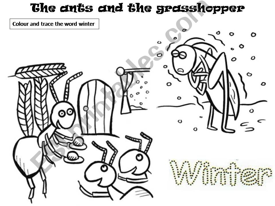 the ants and the grasshopper 2/4