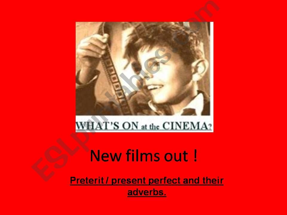 NEW FILMS OUT powerpoint