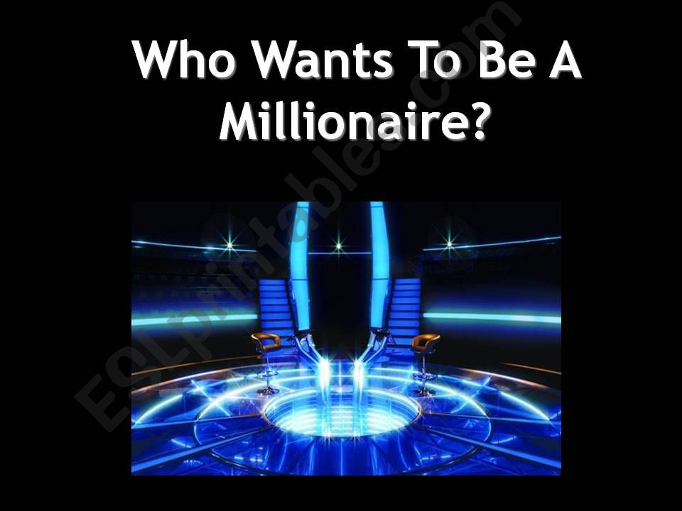 Who Wants To Be A Millionaire General Vocabulary