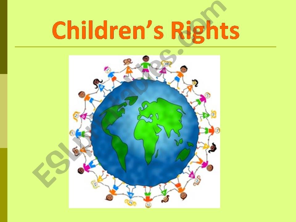 Childrens Rights powerpoint