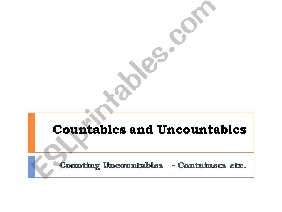 count uncount containers vocabulary practice excericse