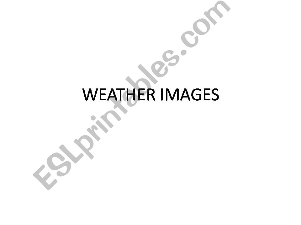 Weather images powerpoint