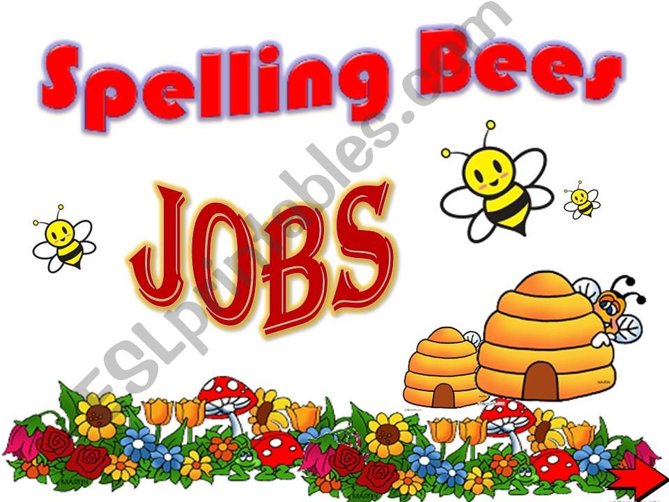 Spelling bees_Jobs powerpoint