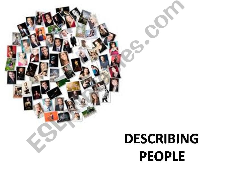 Describing people powerpoint