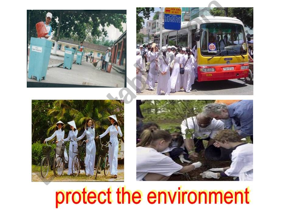 Protect the environment powerpoint