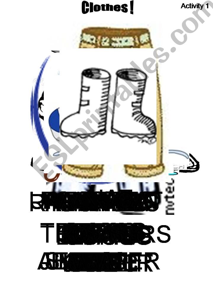 Clothes powerpoint