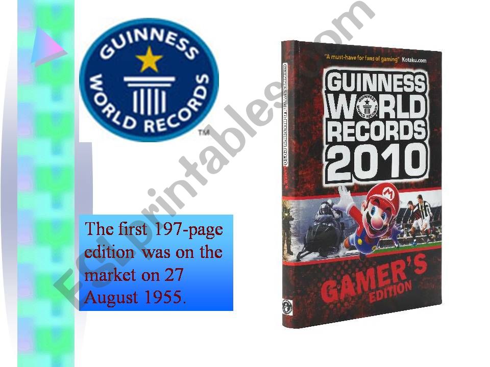 Guinness world records powerpoint