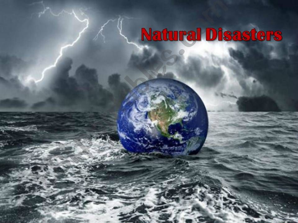 Natural Disasters powerpoint