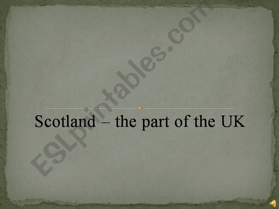 Scotland powerpoint