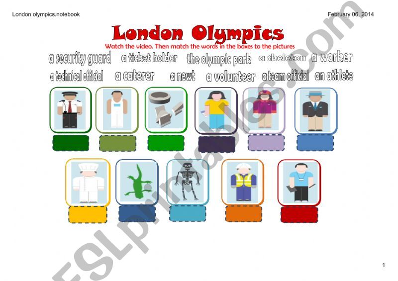 London Olympics in numbers powerpoint