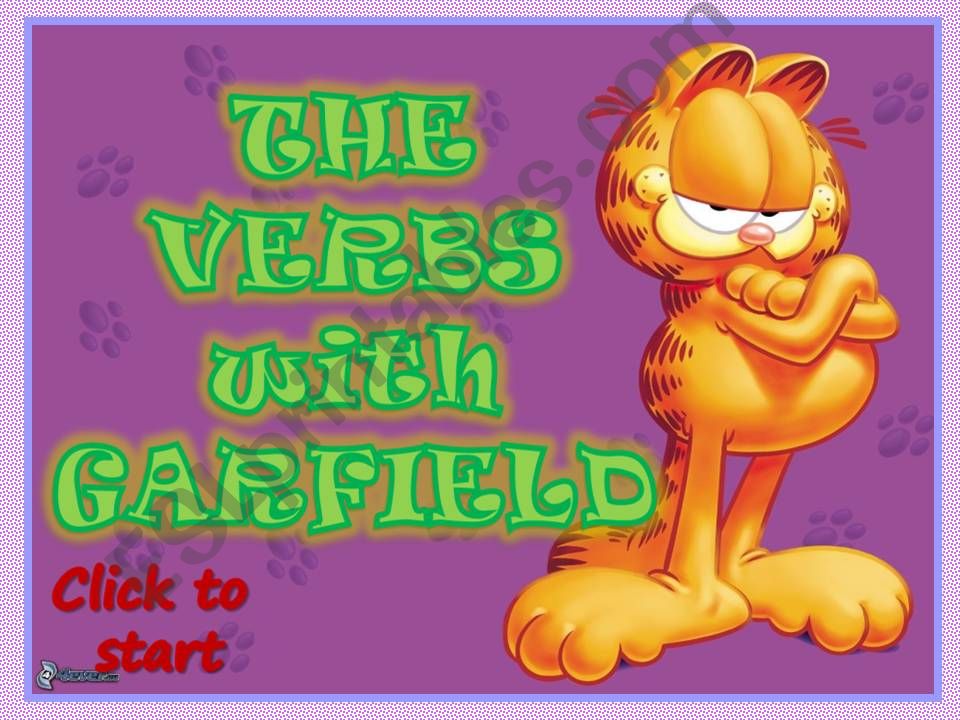 VERBS FIRST PART powerpoint