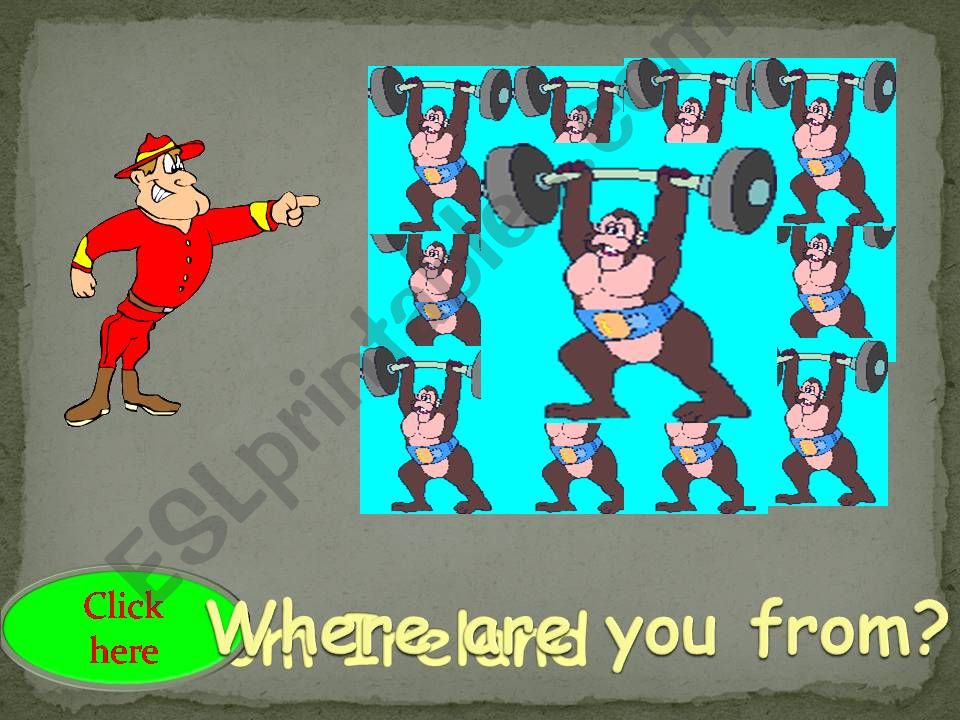 where r u from? C- guessing game