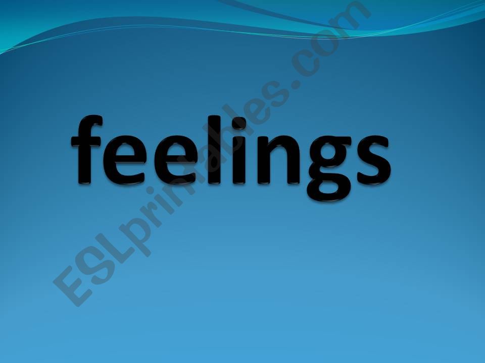 feelings ppt powerpoint
