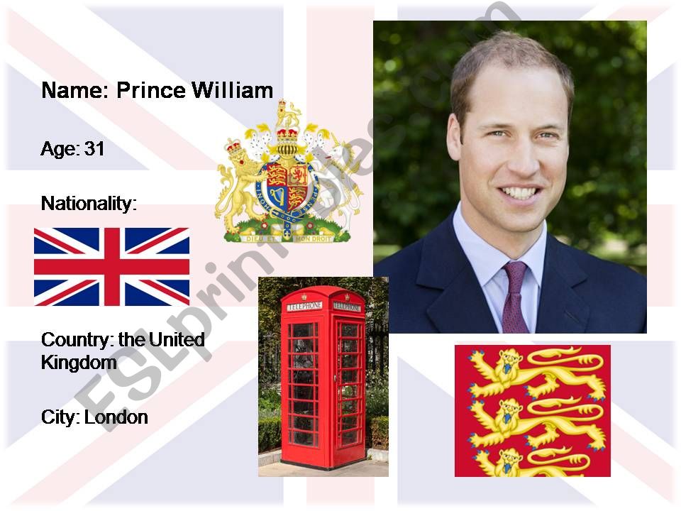 ID Cards (Prince William and Barack Obama)