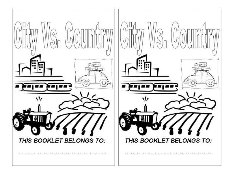 City Vs Country powerpoint