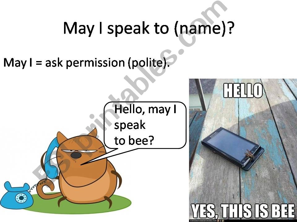 Phone Coversation powerpoint