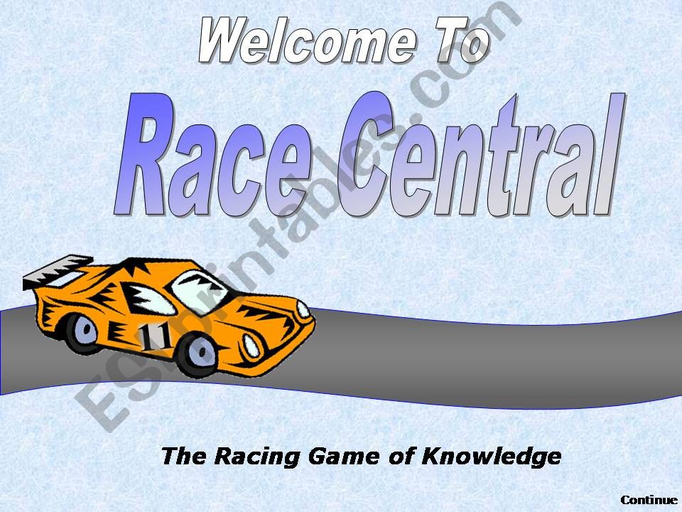 Car Race powerpoint