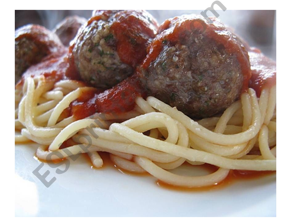 ESL - English PowerPoints: Food