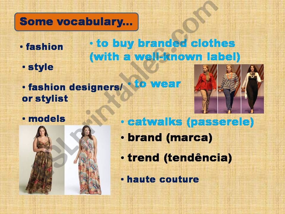 Fashion Powerpoint Part 1 powerpoint