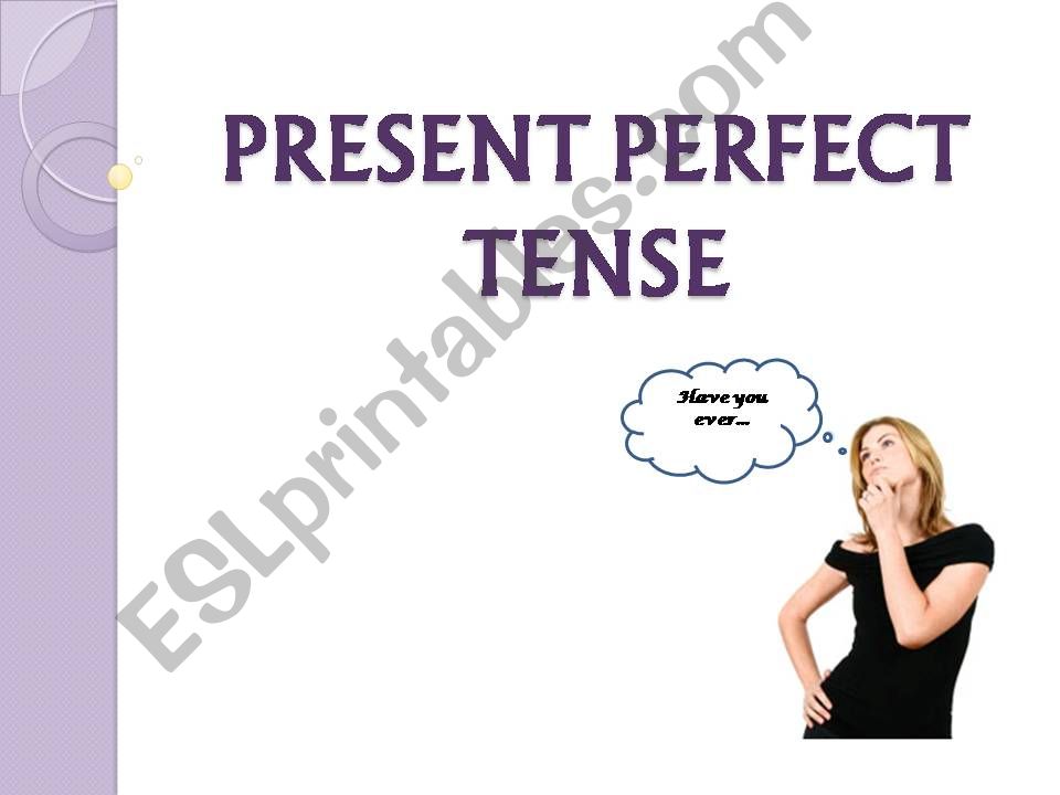 The Present Perfect powerpoint