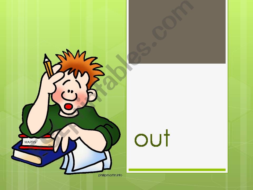phrasal verb with out powerpoint