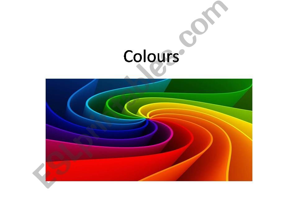 colours powerpoint