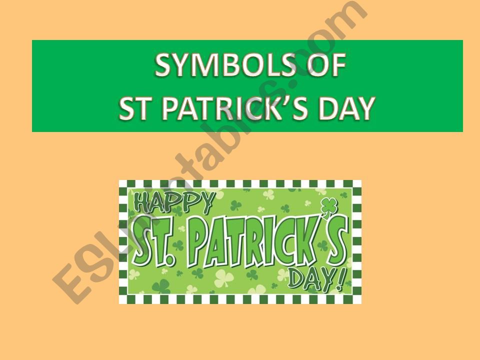 St Patricks day powerpoint