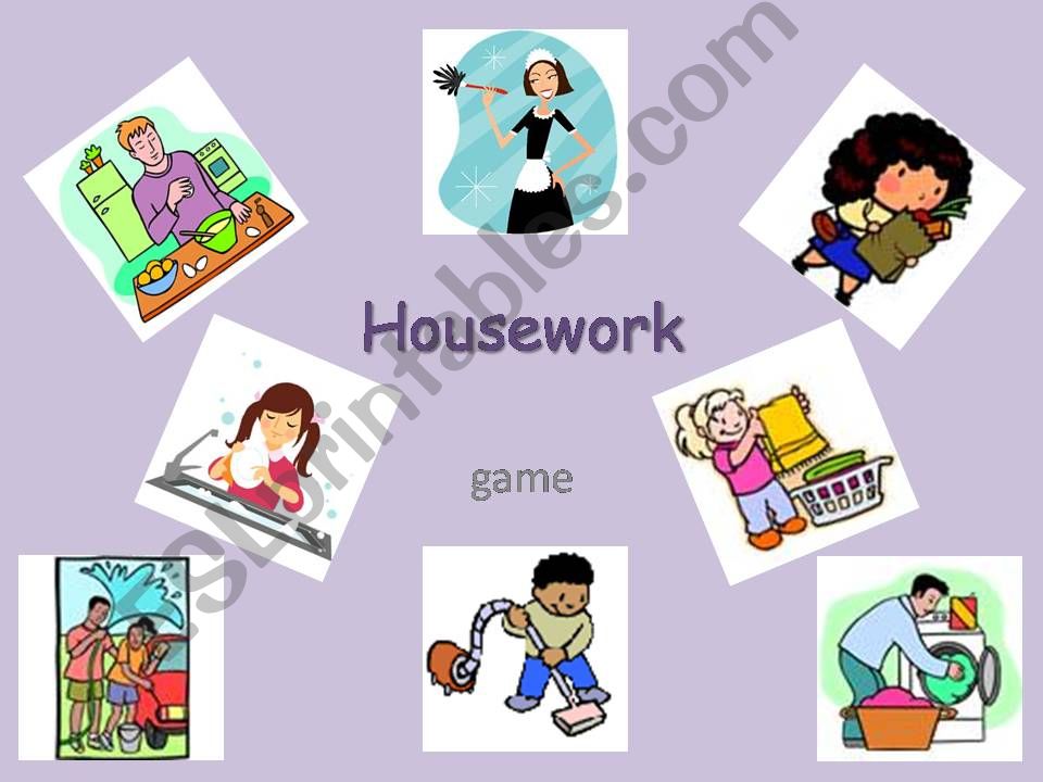 Housework - game powerpoint