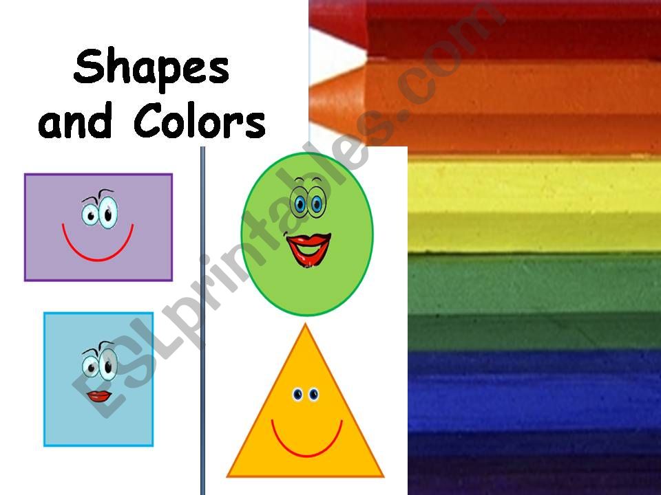 Shape & Color powerpoint