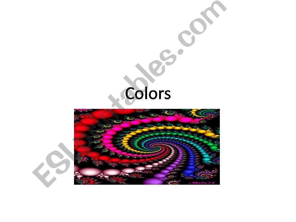 colors powerpoint