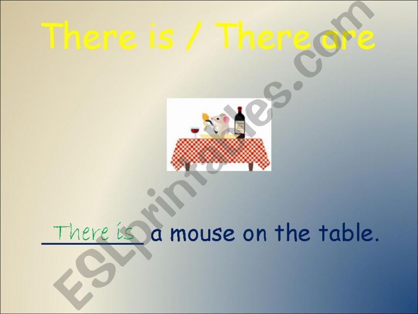 There is / There are powerpoint