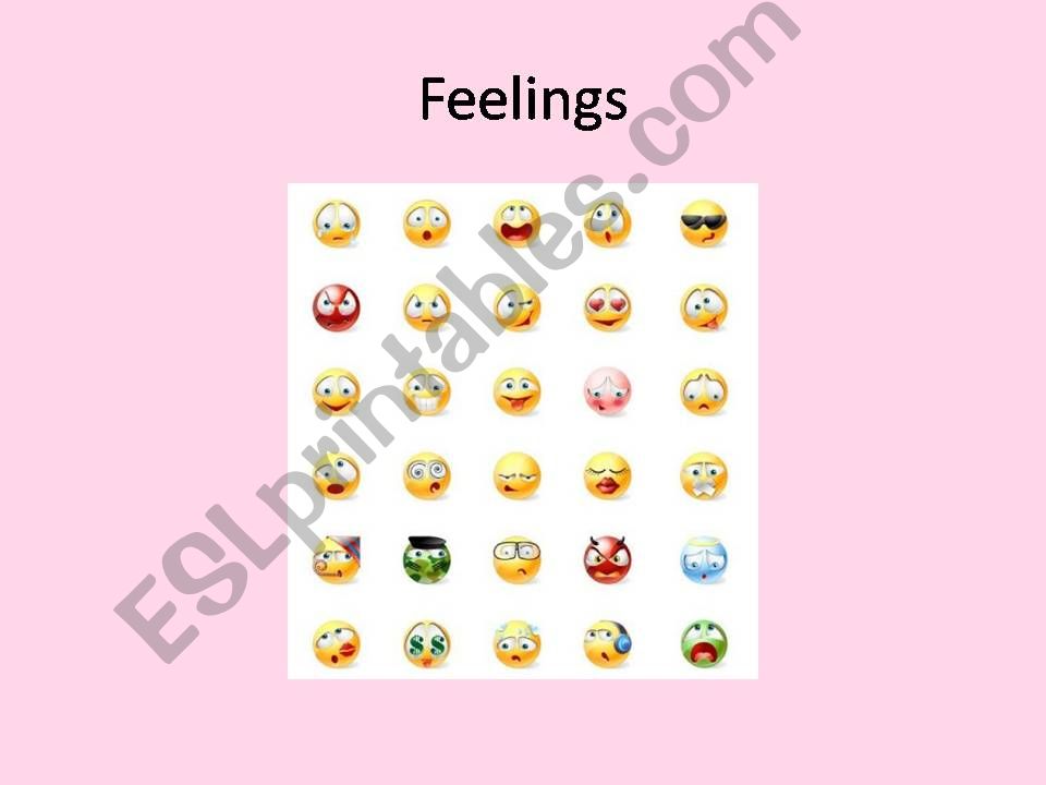 feelings powerpoint