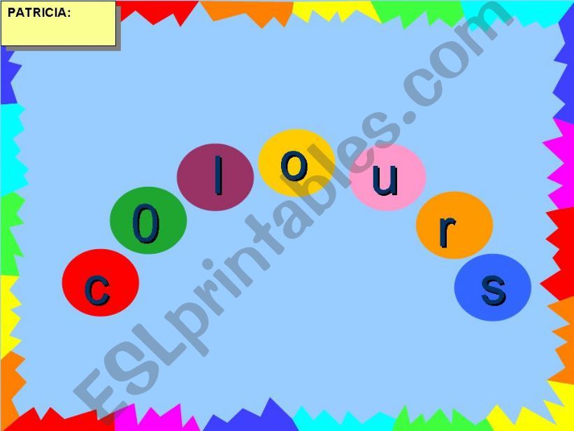 colours powerpoint