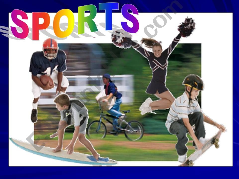 Sports and games powerpoint
