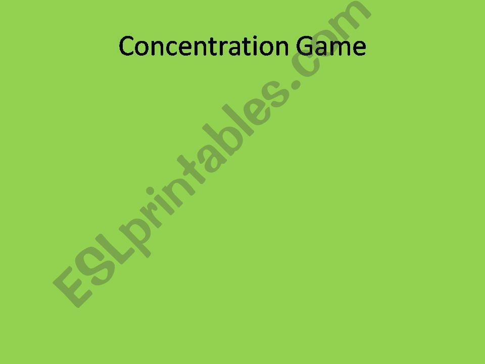 Saint Patricks vocabulary concentration activity