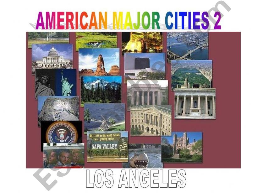 AMERICAN CITIES 2 - LOS ANGELES