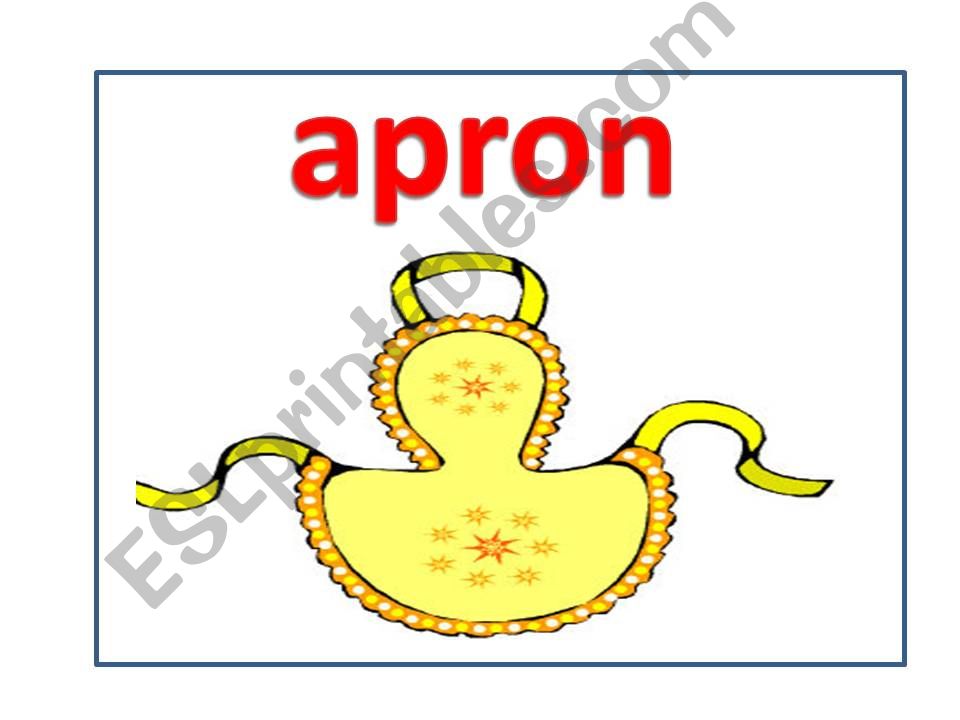 Various types of clothing powerpoint