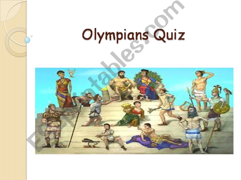 greek mythology powerpoint