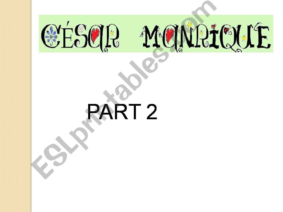 CSAR MANRIQUE Part 2 powerpoint