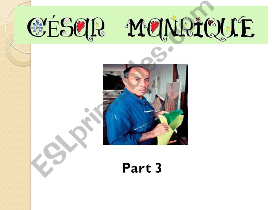 CSAR MANRIQUE Part 3 powerpoint