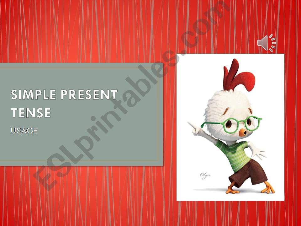 simple present tense powerpoint