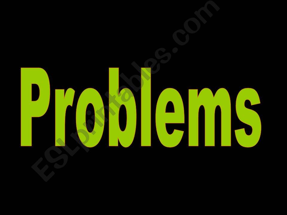 problems powerpoint